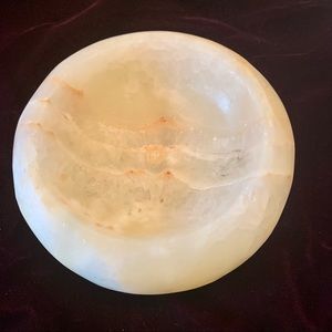 Egyptian marble coaster/bowl